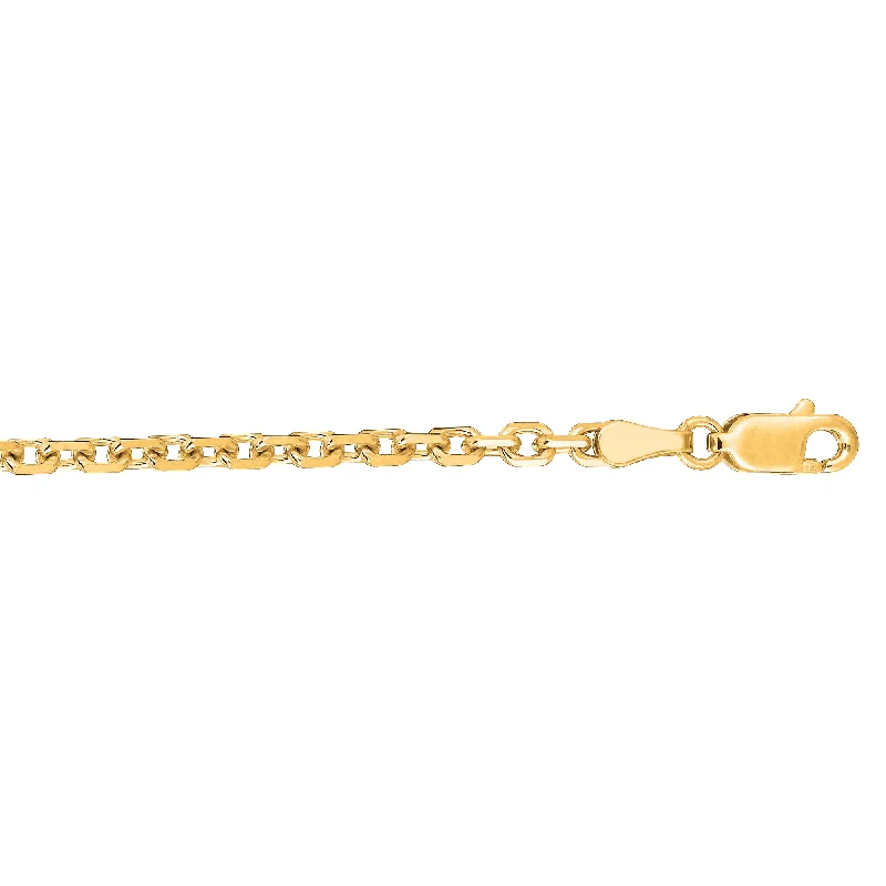 Shine Without Limits – Jewelry Sale Happening Now Must-Have Style Discounts 18K Gold 2.6mm Diamond Cut Cable Chain Shine Without Limits – Jewelry Sale Happening Now Must-Have Style Discounts 18K Gold 2.6mm Diamond Cut Cable Chain