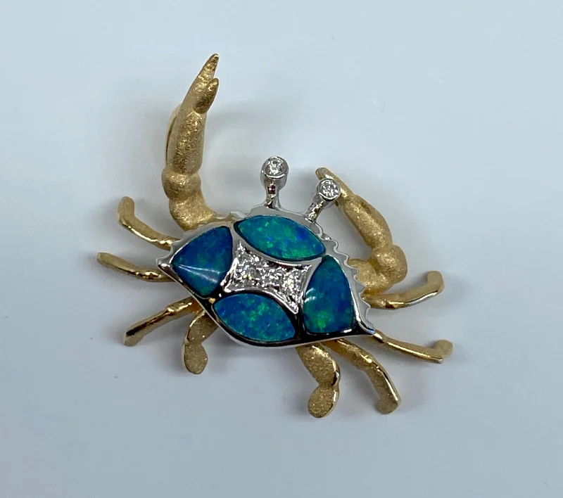 Limited-Time Jewelry Sale – Elegant Styles At Less Sophisticated Style Offers Denny Wong Opal & Diamond "Dancing" Crab Pendant Limited-Time Jewelry Sale – Elegant Styles At Less Sophisticated Style Offers Denny Wong Opal & Diamond "Dancing" Crab Pendant