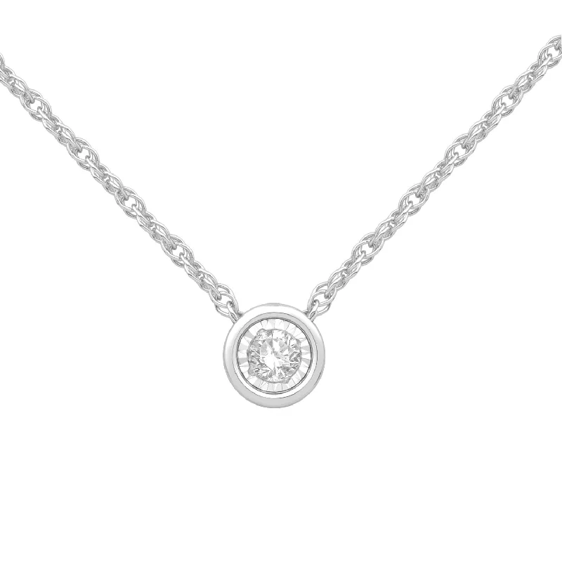 Exclusive Jewelry Sale – Limited-Time Discounts Premium Style Diamond Bezel Pendant