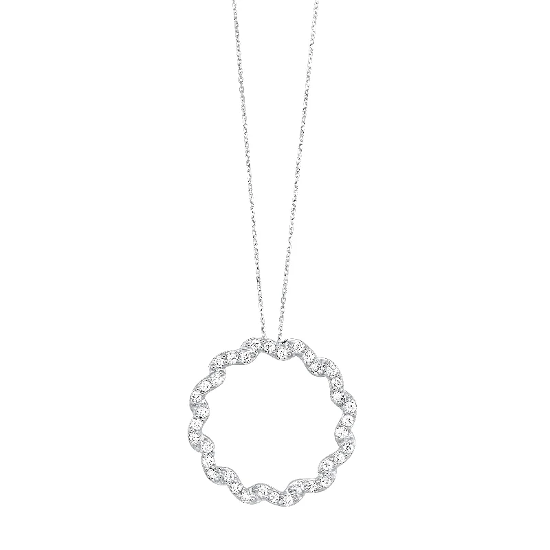 Bohemian-Inspired Jewelry For Free-Spirited Fashion Latest Fashion Diamond Circle Necklace in 14k Bohemian-Inspired Jewelry For Free-Spirited Fashion Latest Fashion Diamond Circle Necklace in 14k