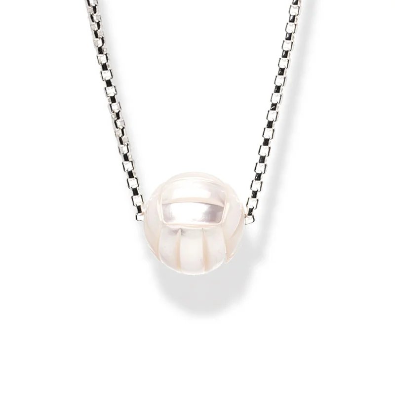 Your Dream Jewelry At Dream Prices – Shop Now Fashionista Favorites Pearl Trophy Volleyball Pendant