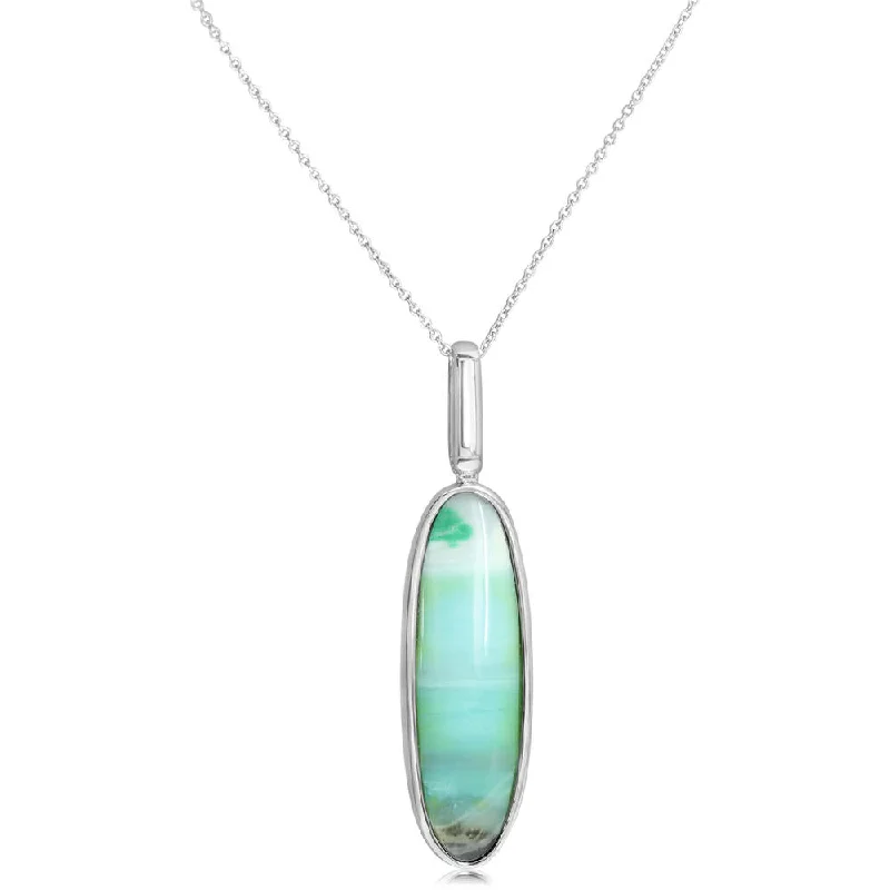 Shop Fine Jewelry With Exclusive Savings Hot Items Silver Indonesian Opal Pendant