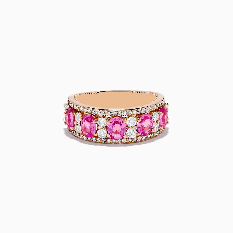 Exclusive Jewelry Offers – Sparkle For Less Sophisticated Street Style Offers 14K Rose Gold Pink Sapphire and Diamond Ring Exclusive Jewelry Offers – Sparkle For Less Sophisticated Street Style Offers 14K Rose Gold Pink Sapphire and Diamond Ring