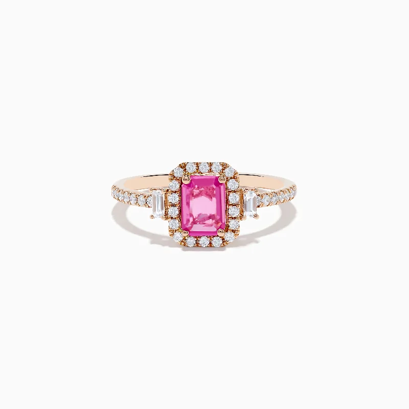 Handcrafted Jewelry Sale – Unique Designs At Low Prices Daring Fashion Promotions 14K Rose Gold Pink Sapphire and Diamond Ring Handcrafted Jewelry Sale – Unique Designs At Low Prices Daring Fashion Promotions 14K Rose Gold Pink Sapphire and Diamond Ring