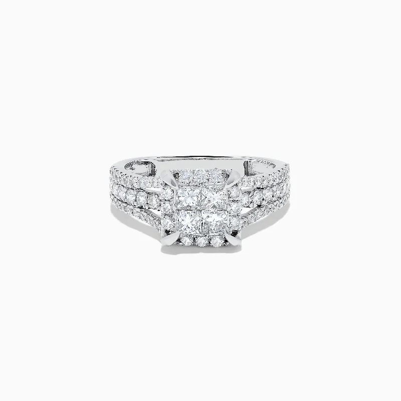 Breathtaking Jewelry, Breathtaking Prices Shop Sales 14K White Gold Diamond Ring, 1.50 TCW Breathtaking Jewelry, Breathtaking Prices Shop Sales 14K White Gold Diamond Ring, 1.50 TCW