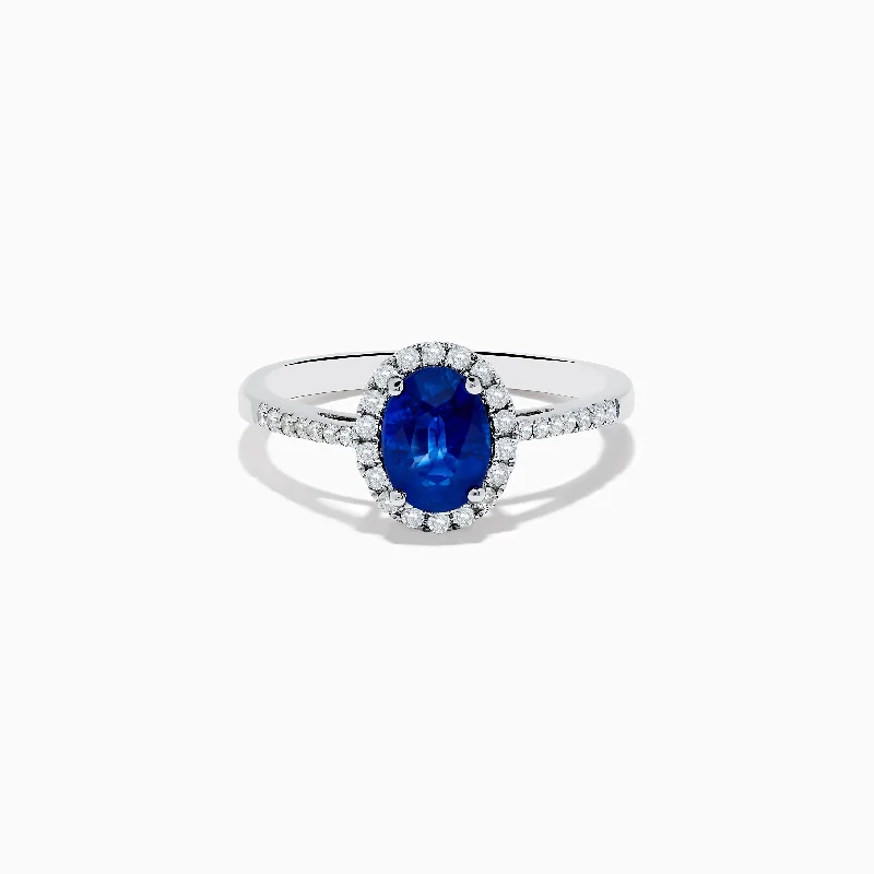 High-End Jewelry, Now More Affordable Than Ever Limited Time Flash Sale 14K White Gold Oval Blue Sapphire and Diamond Ring High-End Jewelry, Now More Affordable Than Ever Limited Time Flash Sale 14K White Gold Oval Blue Sapphire and Diamond Ring