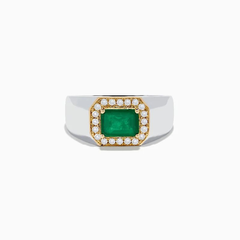 Luxury Meets Affordability – Jewelry Sale Now Live Feminine Luxe Style Sale 14K White & Yellow Gold Emerald and Diamond Ring Luxury Meets Affordability – Jewelry Sale Now Live Feminine Luxe Style Sale 14K White & Yellow Gold Emerald and Diamond Ring