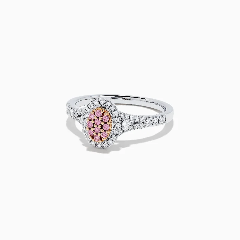 Best Jewelry Deals – Premium Quality At Exclusive Discounts Limited Stock, Big Discounts 18K Two Tone Gold Pink and White Diamond Ring, 0.36 TCW Best Jewelry Deals – Premium Quality At Exclusive Discounts Limited Stock, Big Discounts 18K Two Tone Gold Pink and White Diamond Ring, 0.36 TCW