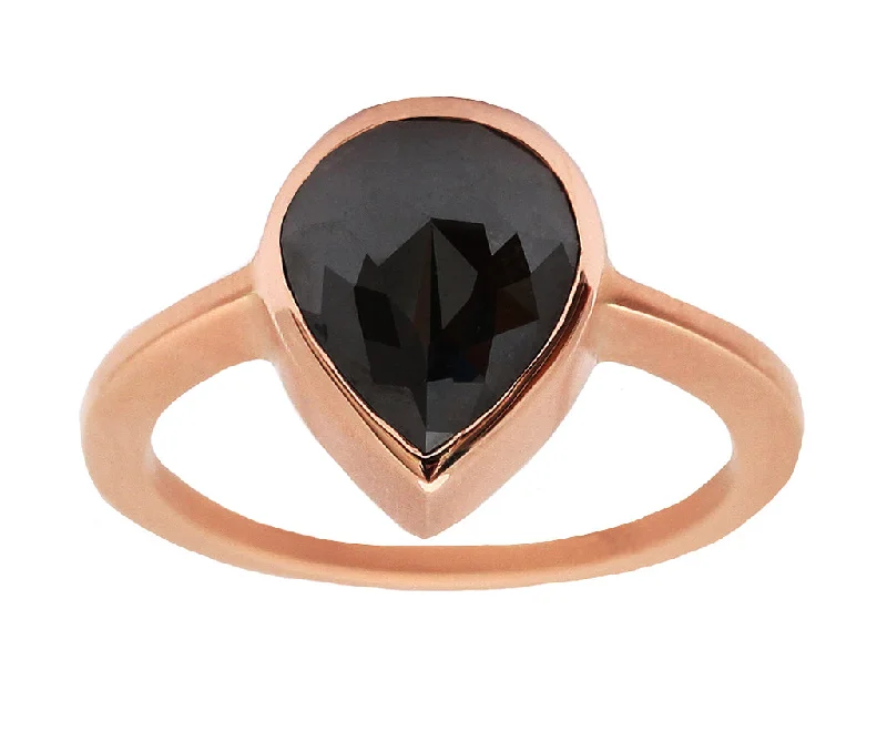 Limited-Time Jewelry Sale – Don't Miss These Deals Fashion Sale 2.70ct Pear Rose-cut Black Diamond Ring Limited-Time Jewelry Sale – Don't Miss These Deals Fashion Sale 2.70ct Pear Rose-cut Black Diamond Ring
