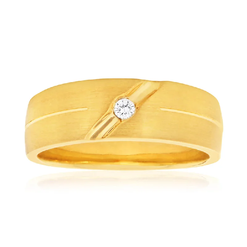 Shop Jewelry That Shines Without The High Price Sporty Fashion Offers 9ct Yellow Gold Round Brilliant Bezel Set Diamond Ring Shop Jewelry That Shines Without The High Price Sporty Fashion Offers 9ct Yellow Gold Round Brilliant Bezel Set Diamond Ring