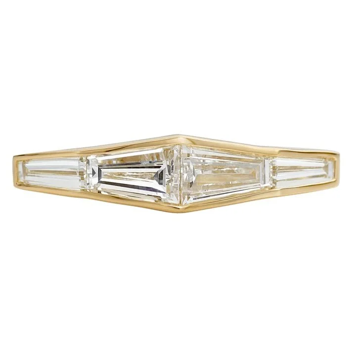 Best-Selling Jewelry Now Available At Special Deals Fashion Sale ORDER ONLY: 18K Gold Bezel-Set Tapered Baguette Diamond Ring Best-Selling Jewelry Now Available At Special Deals Fashion Sale ORDER ONLY: 18K Gold Bezel-Set Tapered Baguette Diamond Ring