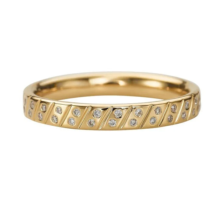 Luxury Jewelry Sale – Sparkle For Less Stylish Deals ORDER ONLY: 18K Gold "Tilted Pattern" Diamond Ring Luxury Jewelry Sale – Sparkle For Less Stylish Deals ORDER ONLY: 18K Gold "Tilted Pattern" Diamond Ring