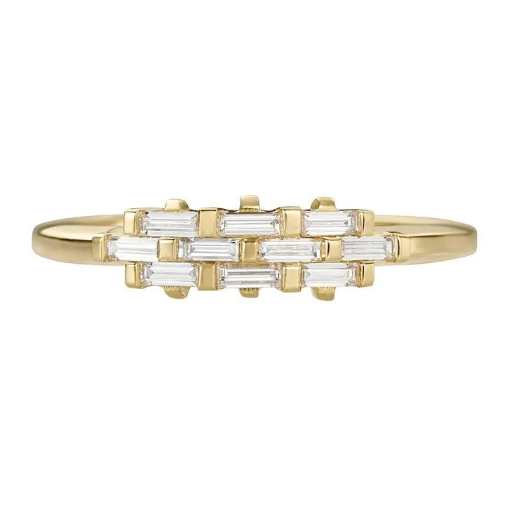 Trending Jewelry Now Available At Exclusive Prices Affordable Luxury Fashion ORDER ONLY: 18K Gold Triple Row "Woven" Baguette Diamond Ring Trending Jewelry Now Available At Exclusive Prices Affordable Luxury Fashion ORDER ONLY: 18K Gold Triple Row "Woven" Baguette Diamond Ring