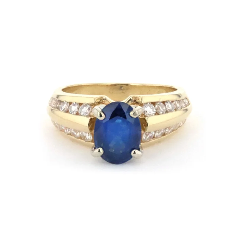 Exclusive Online Discounts On Stylish Jewelry Trend Forward Threads Blue Sapphire & Diamond Ring Exclusive Online Discounts On Stylish Jewelry Trend Forward Threads Blue Sapphire & Diamond Ring