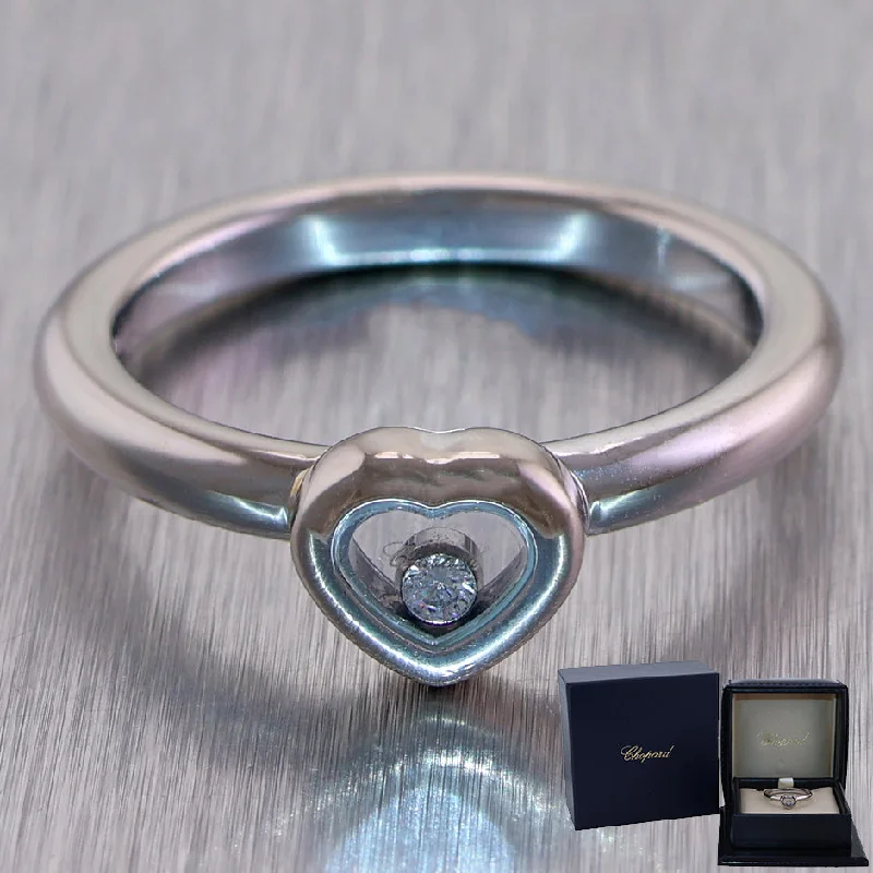 Handcrafted Jewelry Sale – Unique Designs At Low Prices On-Trend Fashion Offers Chopard 18k White Gold My Happy Hearts Diamond Ring Handcrafted Jewelry Sale – Unique Designs At Low Prices On-Trend Fashion Offers Chopard 18k White Gold My Happy Hearts Diamond Ring