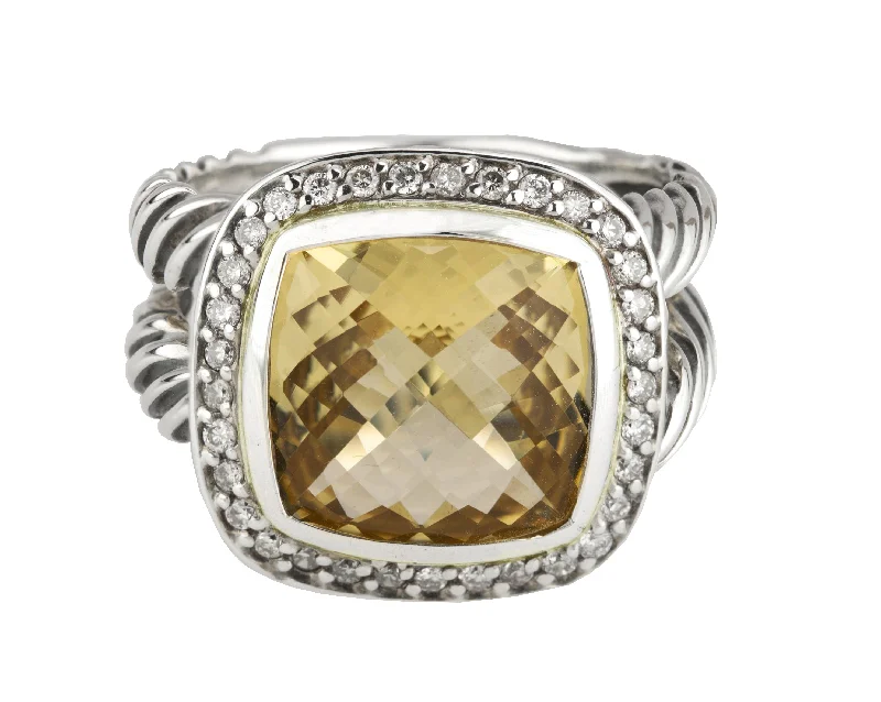 Jewelry Clearance Sale – Final Reductions Statement Fashion Offers David Yurman 925 Sterling 18K Gold Albion Champagne Citrine 14mm Diamond Ring Jewelry Clearance Sale – Final Reductions Statement Fashion Offers David Yurman 925 Sterling 18K Gold Albion Champagne Citrine 14mm Diamond Ring