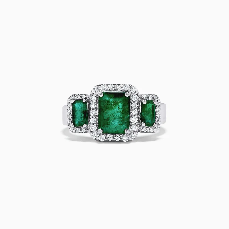 Flash Jewelry Sale – Get Stunning Pieces At Low Prices Exclusive Deals Online 14K White Gold Emerald and Diamond Ring, 2.27 TCW Flash Jewelry Sale – Get Stunning Pieces At Low Prices Exclusive Deals Online 14K White Gold Emerald and Diamond Ring, 2.27 TCW