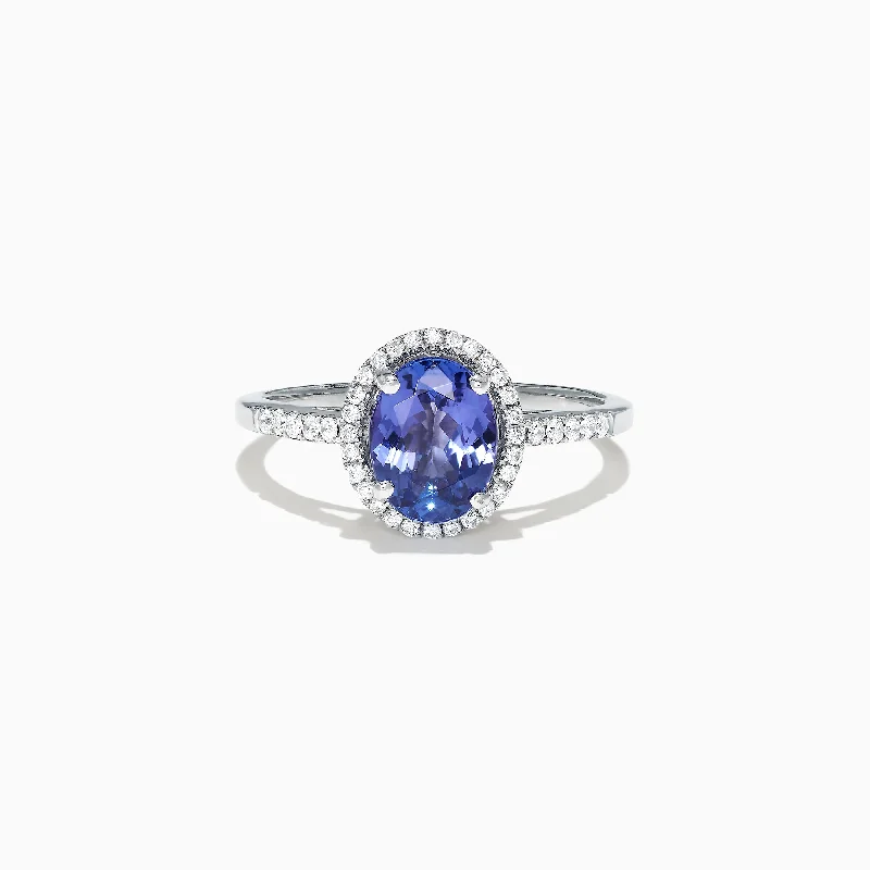 Timeless Beauty, Unbeatable Deals – Jewelry Sale On Discount Extravaganza 14K White Gold Tanzanite and Diamond Ring, 2.24 TCW Timeless Beauty, Unbeatable Deals – Jewelry Sale On Discount Extravaganza 14K White Gold Tanzanite and Diamond Ring, 2.24 TCW