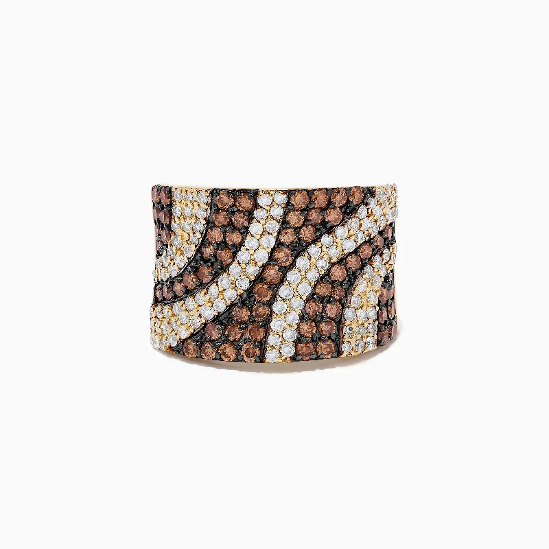 Exclusive Jewelry Markdowns – Limited-Time Offer Big Discounts 14K Yellow Gold Espresso and White Diamond Ring Exclusive Jewelry Markdowns – Limited-Time Offer Big Discounts 14K Yellow Gold Espresso and White Diamond Ring