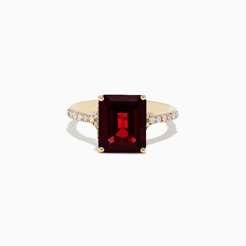 Sparkle On A Budget – Fine Jewelry For Less Summer Deals 14K Yellow Gold Garnet and Diamond Ring Sparkle On A Budget – Fine Jewelry For Less Summer Deals 14K Yellow Gold Garnet and Diamond Ring