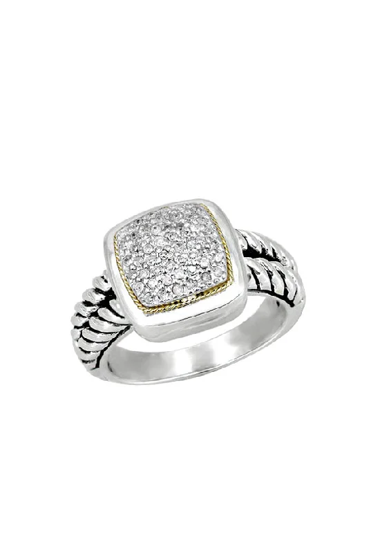 Elegant Necklaces And Bracelets At Limited-Time Offers Fall Sale, Prices Drop 925 Sterling Silver and 18K Gold Accented Diamond Ring, 0.20 TCW Elegant Necklaces And Bracelets At Limited-Time Offers Fall Sale, Prices Drop 925 Sterling Silver and 18K Gold Accented Diamond Ring, 0.20 TCW