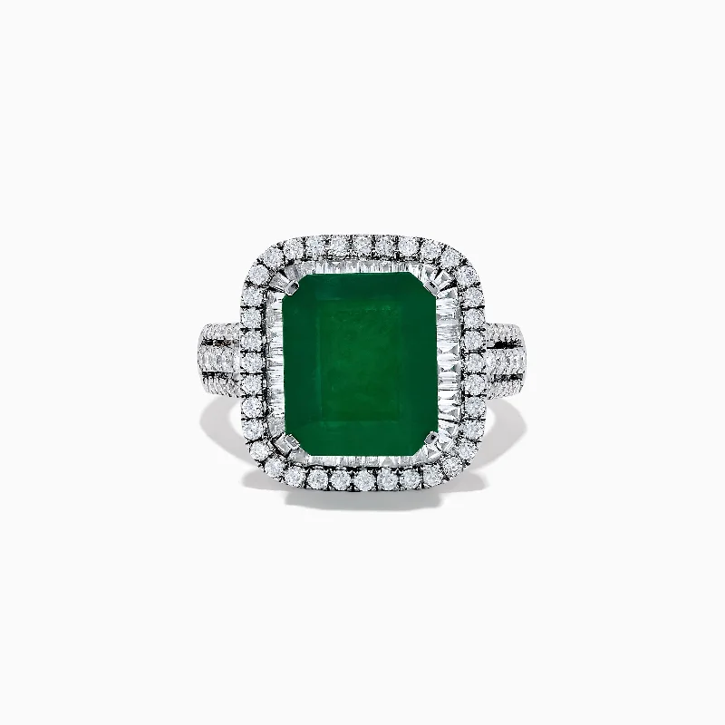 Luxury Jewelry Now At Special Promotional Rates Fresh Styles, Fresh Deals Brasilica 14K Yellow Gold Emerald and Diamond Ring Luxury Jewelry Now At Special Promotional Rates Fresh Styles, Fresh Deals Brasilica 14K Yellow Gold Emerald and Diamond Ring