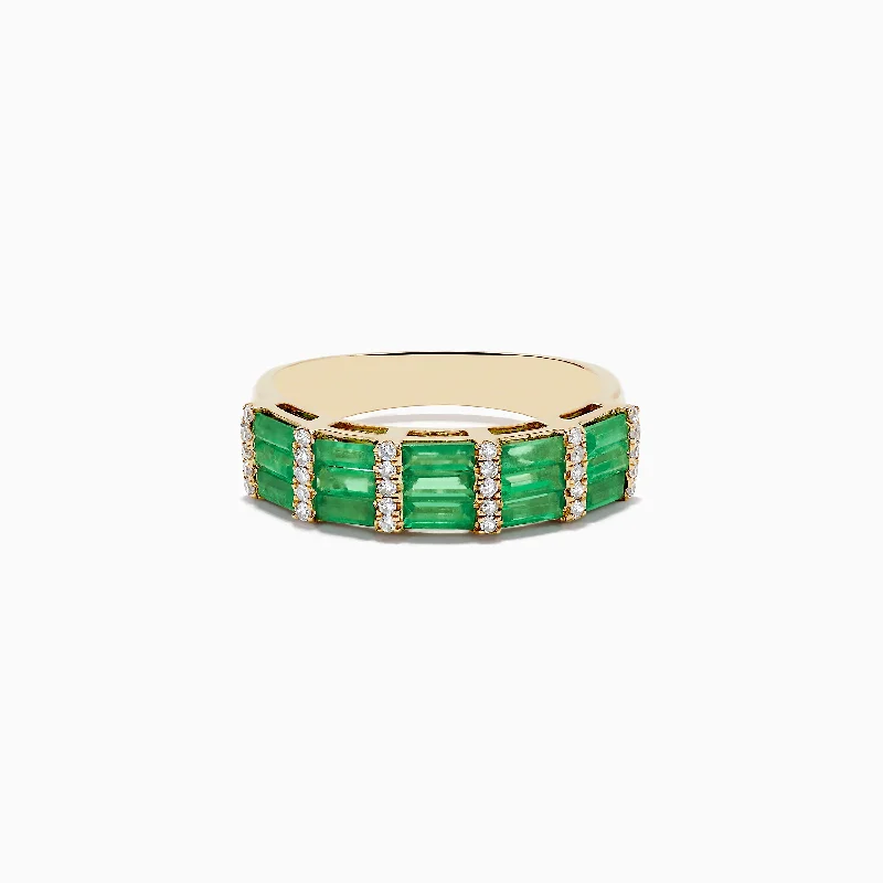 Get The Best Deals On Timeless Jewelry Pieces Enjoy Discount Brasilica 14K Yellow Gold Emerald and Diamond Ring Get The Best Deals On Timeless Jewelry Pieces Enjoy Discount Brasilica 14K Yellow Gold Emerald and Diamond Ring