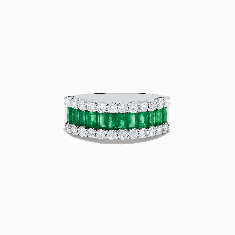 Shop Trending Jewelry With Exclusive Savings Clearance Event Brasillica 14K White Gold Emerald and Diamond Ring Shop Trending Jewelry With Exclusive Savings Clearance Event Brasillica 14K White Gold Emerald and Diamond Ring