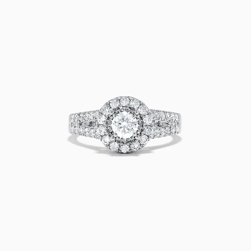 Grab Your Dream Jewelry At The Lowest Prices Budget-Friendly Fashion Bridal 14K White Gold Diamond Ring, 1.02 TCW Grab Your Dream Jewelry At The Lowest Prices Budget-Friendly Fashion Bridal 14K White Gold Diamond Ring, 1.02 TCW
