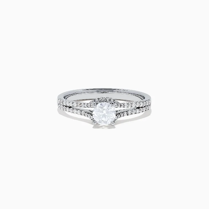 Best-Selling Jewelry Now Available At Special Deals Style Upgrade Bridal 18K White Gold Diamond Ring, 0.74 TCW Best-Selling Jewelry Now Available At Special Deals Style Upgrade Bridal 18K White Gold Diamond Ring, 0.74 TCW