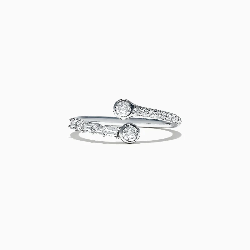 Exclusive Jewelry Sale – Sparkle For Less Hot Trends Classique 14K White Gold Two-of-Us Diamond Ring, 0.46 TCW Exclusive Jewelry Sale – Sparkle For Less Hot Trends Classique 14K White Gold Two-of-Us Diamond Ring, 0.46 TCW