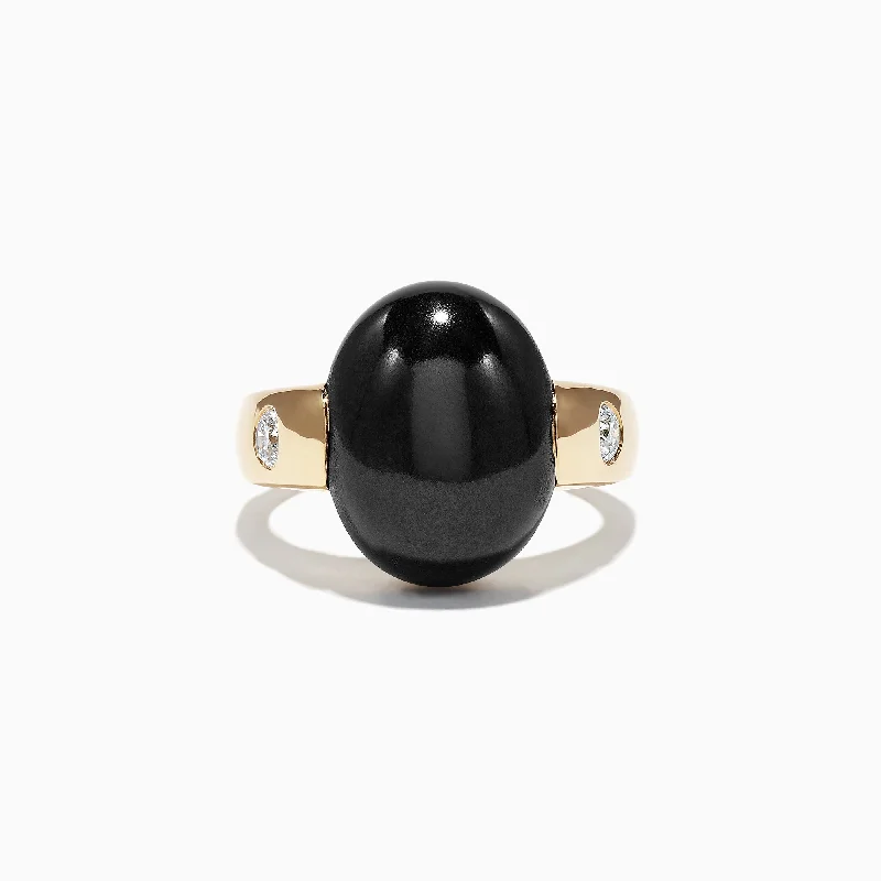 Discounted Jewelry For A Glamorous Look Elegant Fashion Offers Limited Edition Mens 14K Yellow Gold Onyx and Diamond Ring, 15.49 TCW Discounted Jewelry For A Glamorous Look Elegant Fashion Offers Limited Edition Mens 14K Yellow Gold Onyx and Diamond Ring, 15.49 TCW