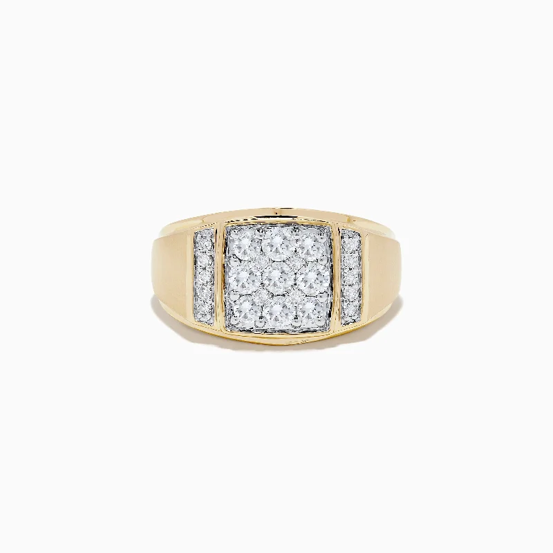 Exclusive Jewelry Sale Event – Shop Now Refined Fashion Sale Men's 14K Yellow Gold Diamond Ring Exclusive Jewelry Sale Event – Shop Now Refined Fashion Sale Men's 14K Yellow Gold Diamond Ring