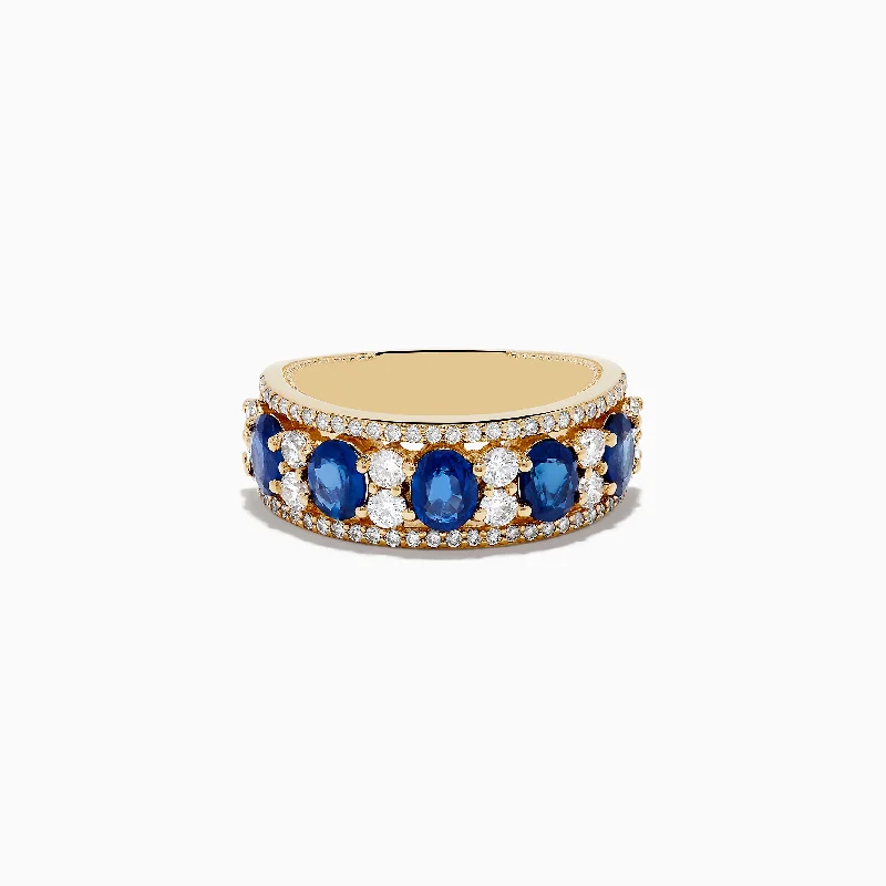 Seasonal Jewelry Sale – Upgrade Your Style Today Effortless Style, Endless Impact Royale Bleu 14K Yellow Gold Blue Sapphire and Diamond Ring Seasonal Jewelry Sale – Upgrade Your Style Today Effortless Style, Endless Impact Royale Bleu 14K Yellow Gold Blue Sapphire and Diamond Ring