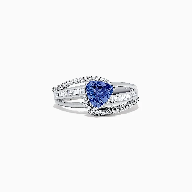 Huge Savings On Premium Jewelry Styles Don't Miss Out Nahla Siri 14K White Gold Tanzanite and Diamond Ring, 1.66 TCW Huge Savings On Premium Jewelry Styles Don't Miss Out Nahla Siri 14K White Gold Tanzanite and Diamond Ring, 1.66 TCW
