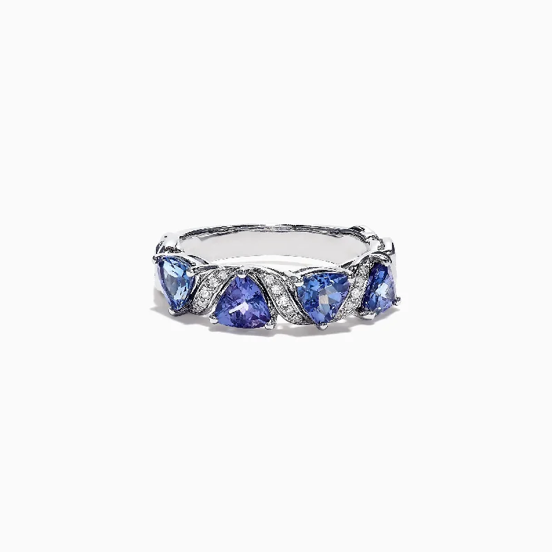 Elegant Necklaces And Bracelets At Limited-Time Offers Seasonal Picks Nahla Siri 14K White Gold Tanzanite Diamond Ring, 1.58 TCW Elegant Necklaces And Bracelets At Limited-Time Offers Seasonal Picks Nahla Siri 14K White Gold Tanzanite Diamond Ring, 1.58 TCW