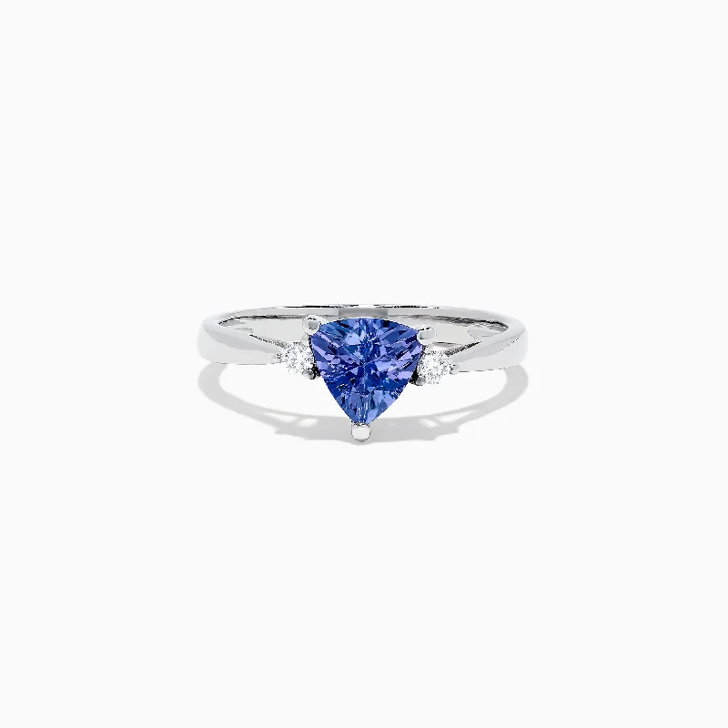 Exclusive Gemstone Jewelry Markdowns – Shop Now New Arrivals Nahla Siri 14K White Gold Trillion Tanzanite and Diamond Ring, 1.07 TCW Exclusive Gemstone Jewelry Markdowns – Shop Now New Arrivals Nahla Siri 14K White Gold Trillion Tanzanite and Diamond Ring, 1.07 TCW