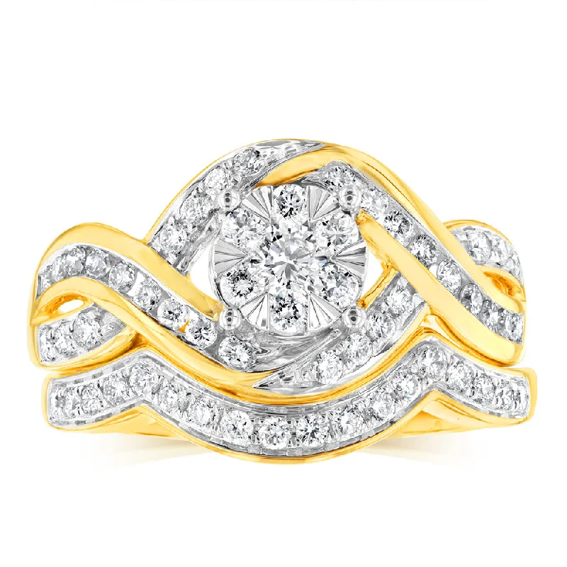 The Biggest Jewelry Sale Of The Year Is Here Exclusive Fashion Deals Luminesce Lab Grown 9ct Yellow Gold 0.66 Carat Bridal Diamond Ring The Biggest Jewelry Sale Of The Year Is Here Exclusive Fashion Deals Luminesce Lab Grown 9ct Yellow Gold 0.66 Carat Bridal Diamond Ring
