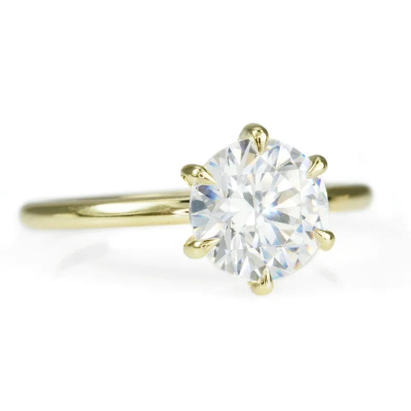 Exclusive Jewelry Bundles At Discounted Rates Minimalist Fashion Sale Gold 6-Prong Diamond Ring Mount Exclusive Jewelry Bundles At Discounted Rates Minimalist Fashion Sale Gold 6-Prong Diamond Ring Mount
