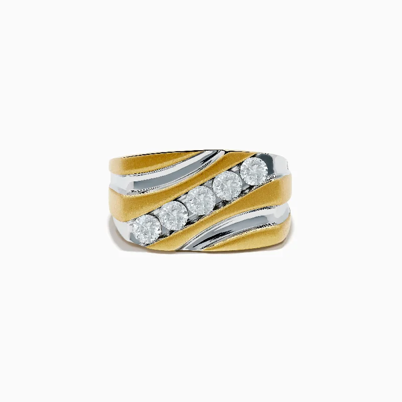 Get Ready To Sparkle – Special Jewelry Discounts Polished Style Deals Men's 14K Yellow Gold Diamond Ring Get Ready To Sparkle – Special Jewelry Discounts Polished Style Deals Men's 14K Yellow Gold Diamond Ring