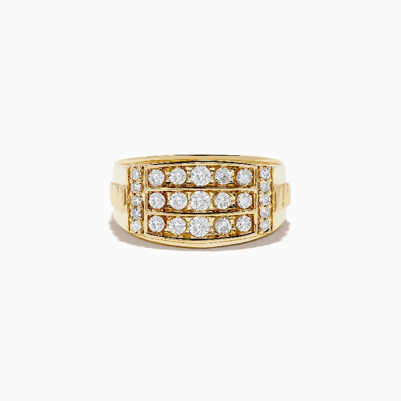 Save On Luxury Jewelry Pieces – Limited-Time Offers Playful Fashion Offers Men's 14K Yellow Gold Diamond Ring Save On Luxury Jewelry Pieces – Limited-Time Offers Playful Fashion Offers Men's 14K Yellow Gold Diamond Ring