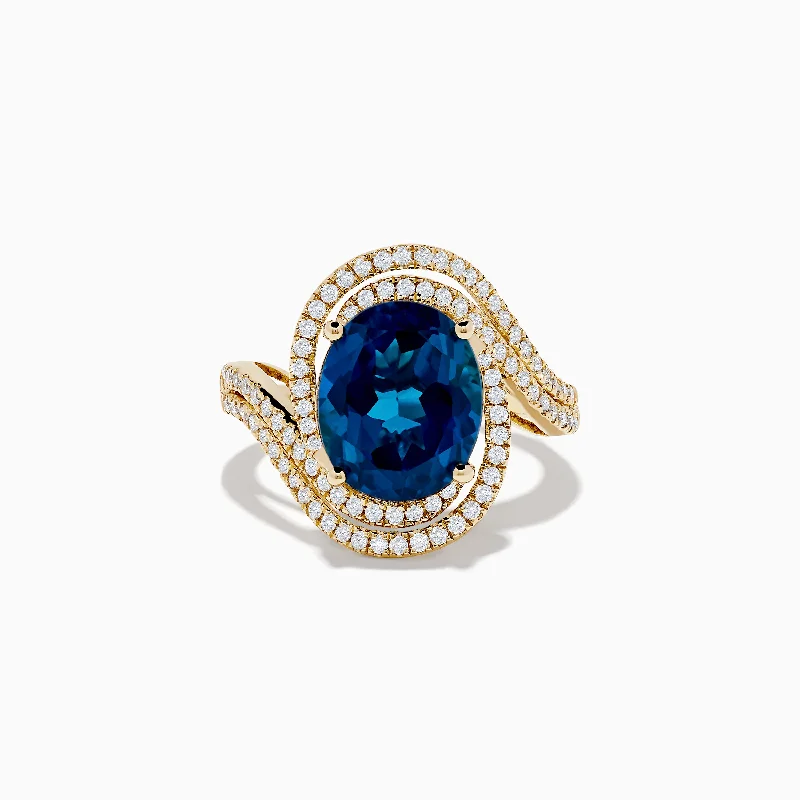 Your Dream Jewelry At Dream Prices – Shop Now Sale Event, Prices Rock Ocean Blue 14K Gold London Blue Topaz and Diamond Ring Your Dream Jewelry At Dream Prices – Shop Now Sale Event, Prices Rock Ocean Blue 14K Gold London Blue Topaz and Diamond Ring