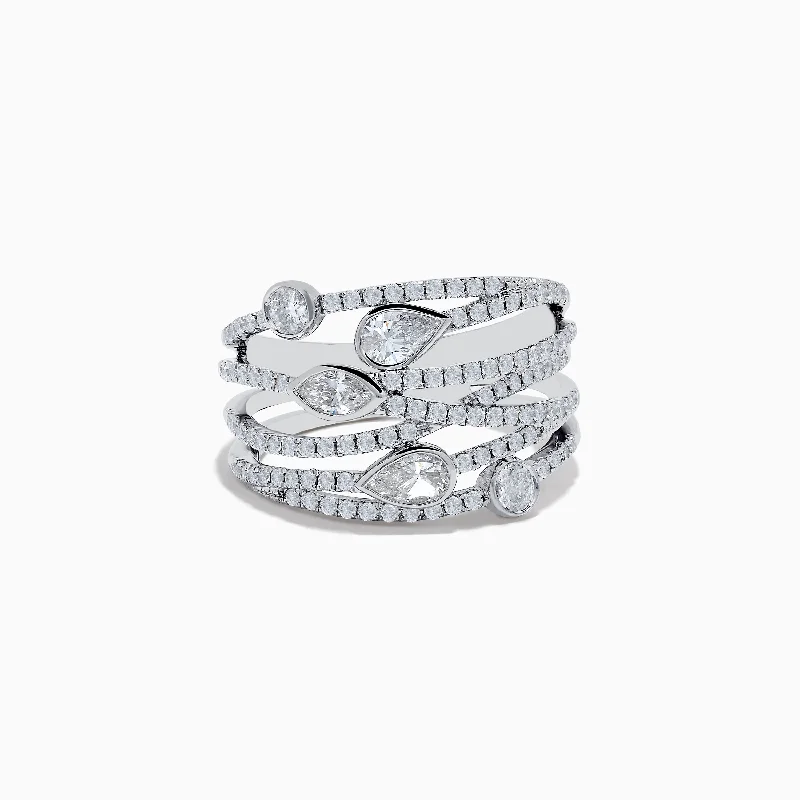 Affordable Gold-Plated Jewelry For Modern Fashion Huge Discounts This Week Pave Classica 14K White Gold Diamond Ring Affordable Gold-Plated Jewelry For Modern Fashion Huge Discounts This Week Pave Classica 14K White Gold Diamond Ring