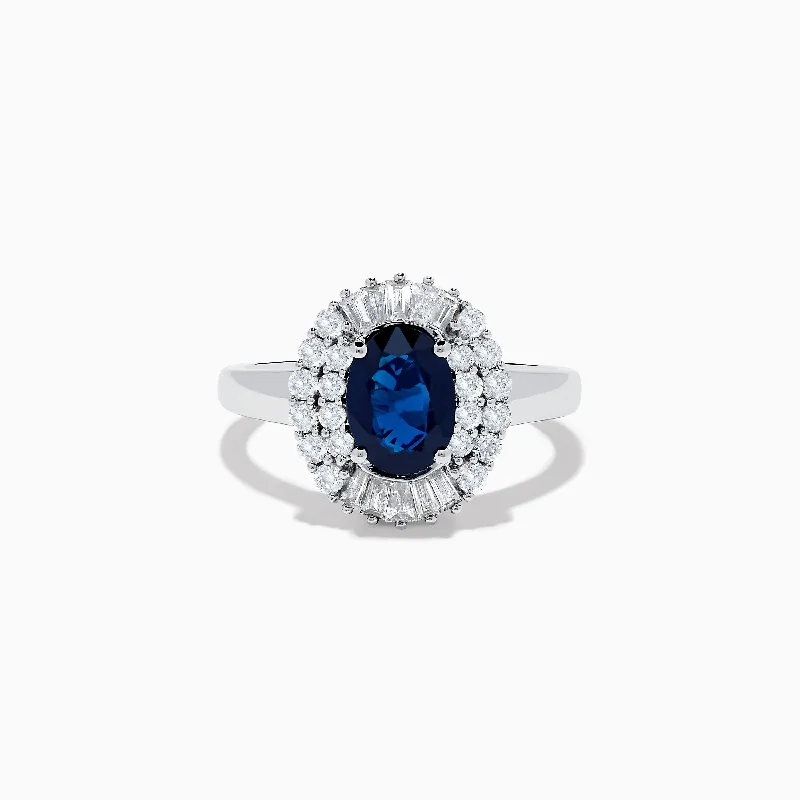 Personalized Jewelry At Special Discount Rates Style Revolution Royale Bleu 14K White Gold Sapphire and Diamond Ring Personalized Jewelry At Special Discount Rates Style Revolution Royale Bleu 14K White Gold Sapphire and Diamond Ring