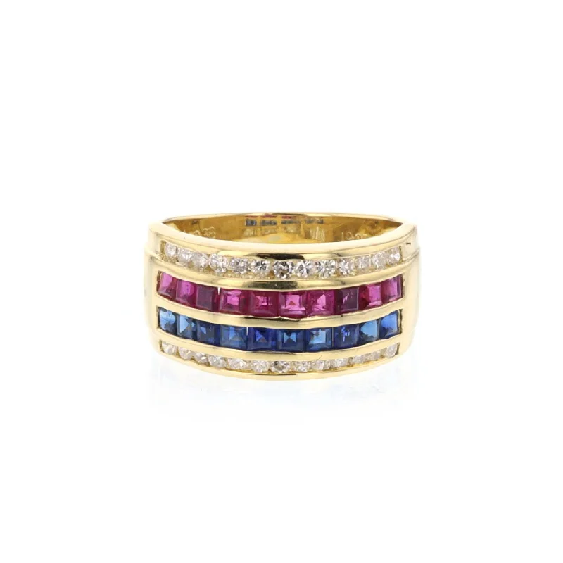 Trending Jewelry Now Available At Exclusive Prices Style Redefined Ruby, Sapphire & Diamond Ring Trending Jewelry Now Available At Exclusive Prices Style Redefined Ruby, Sapphire & Diamond Ring