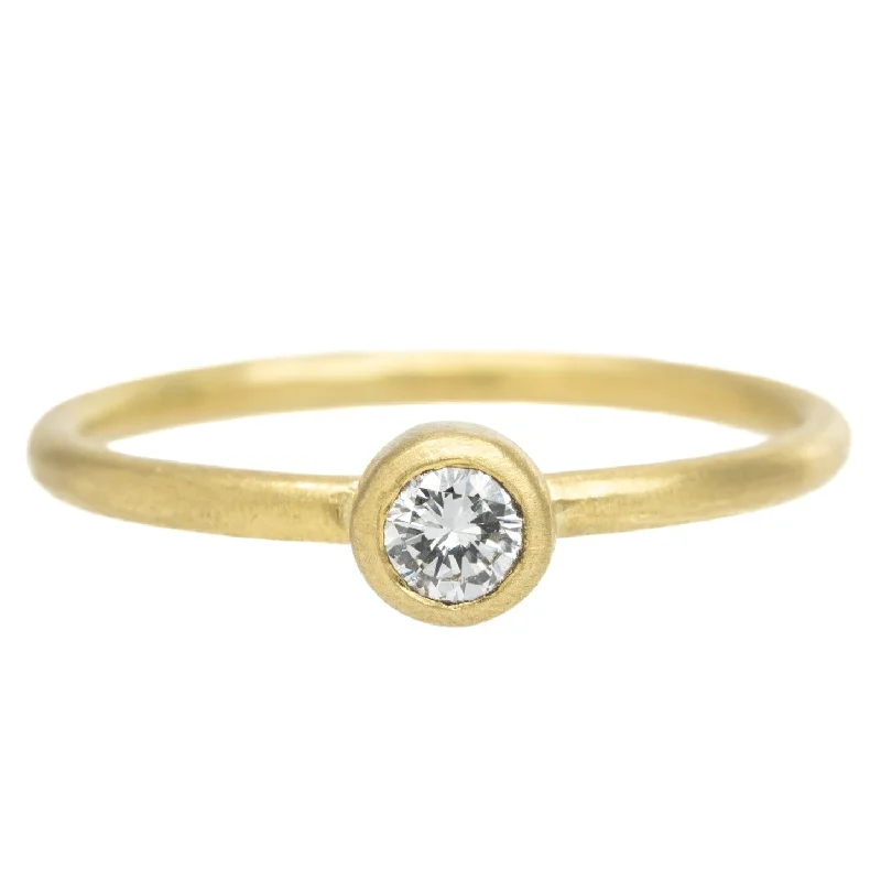 Huge Markdowns On Premium Jewelry Styles Glamorous Fashion Offers Shine On Diamond Ring - 18ky Gold + VS Reclaimed Diamonds 3.5mm Huge Markdowns On Premium Jewelry Styles Glamorous Fashion Offers Shine On Diamond Ring - 18ky Gold + VS Reclaimed Diamonds 3.5mm